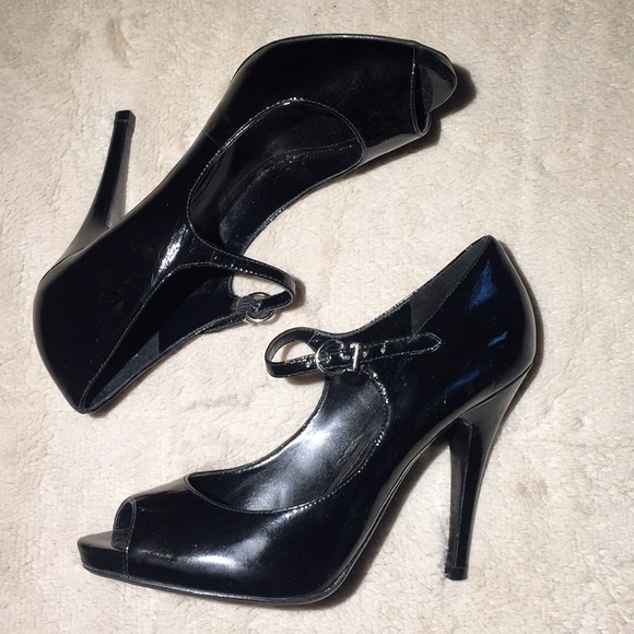 aldo black stilettos
